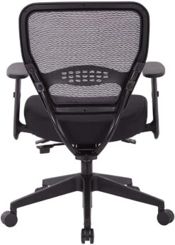 Air Grid® Back Chair, Black Mesh Seat, Adjustable Arms, Seat Slider [5500SL] -Office Chairs Unlimited Shop air grid back chair black mesh seat adjustable arms seat slider 5500sl 29350997819543