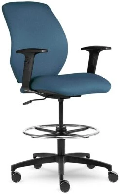 Allseating Chiroform Mid Back Ergonomic Drafting Chair [96019]