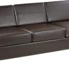 Ave Six Pacific Faux Leather Sofa Box Spring Seats [PAC53] -Office Chairs Unlimited Shop ave six pacific faux leather sofa box spring seats pac53 espresso 29360779198615