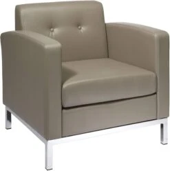 Ave Six Wall Street Faux Leather Armchair [WST51A] -Office Chairs Unlimited Shop ave six wall street faux leather armchair wst51a smoke u22 29364909965463