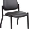 Boss Antimicrobial Armless Guest Chair [B9595AM-BK] -Office Chairs Unlimited Shop boss antimicrobial armless guest chair b9595am bk 300 lbs 31675625865367