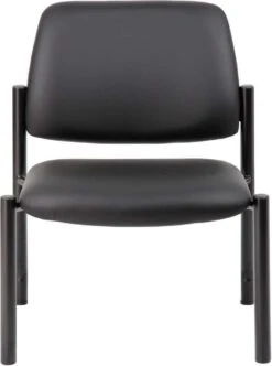 Boss Antimicrobial Armless Guest Chair [B9595AM-BK] -Office Chairs Unlimited Shop boss antimicrobial armless guest chair b9595am bk 31676517482647