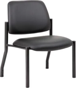 Boss Antimicrobial Armless Guest Chair [B9595AM-BK] -Office Chairs Unlimited Shop boss antimicrobial armless guest chair b9595am bk 400 lbs 31676408594583
