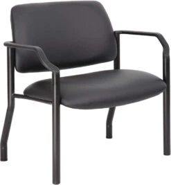 Boss Antimicrobial Bariatric Guest Chair [B9591AM-BK] -Office Chairs Unlimited Shop boss antimicrobial guest chair b9591am bk 500 lbs 31677986766999