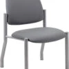 Boss Armless Guest Chair 300 Lb Weight Capacity [B9595AM-GY]