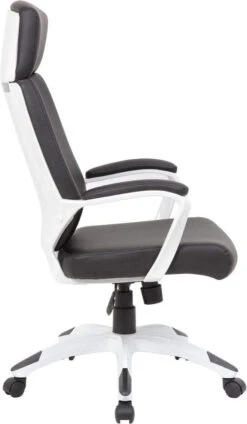 Boss Black And White Gaming Chair [B7883W-BK] -Office Chairs Unlimited Shop boss black and white gaming chair b7883w bk 15706410778764