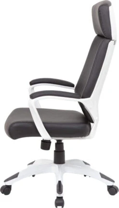 Boss Black And White Gaming Chair [B7883W-BK] -Office Chairs Unlimited Shop boss black and white gaming chair b7883w bk 15706410877068