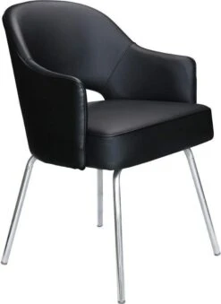 Boss Black CaressoftPlus Guest Chair [B489C-BK]