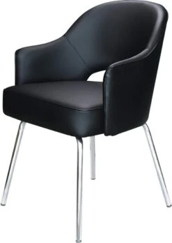 Boss Black CaressoftPlus Guest Chair [B489C-BK] -Office Chairs Unlimited Shop boss black caressoftplus guest chair b489c bk 29368205934743