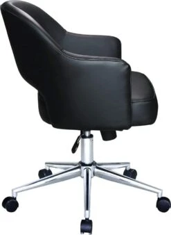 Boss Black CaressoftPlus Hospitality Chair [B486C-BK] -Office Chairs Unlimited Shop boss black caressoftplus hospitality chair b486c bk 31687494303895