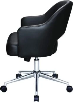 Boss Black CaressoftPlus Hospitality Chair [B486C-BK] -Office Chairs Unlimited Shop boss black caressoftplus hospitality chair b486c bk 31687560298647