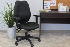 Boss Black High Back Task Chair [B1002-BK] -Office Chairs Unlimited Shop boss black high back task chair b1002 bk 15706421395596