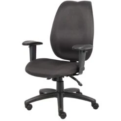 Boss Black High Back Task Chair [B1002-BK] -Office Chairs Unlimited Shop boss black high back task chair b1002 bk 29325091537047