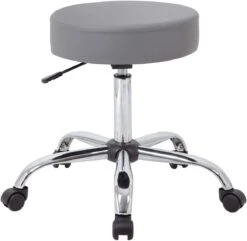 Boss Caressoft Medical Stool [B240-BG] -Office Chairs Unlimited Shop boss caressoft medical stool b240 bg grey 15706452328588