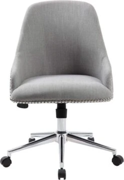 Boss Carnegie Desk Chair - Grey [B516C-GY] -Office Chairs Unlimited Shop boss carnegie desk chair grey b516c gy 31678365401239