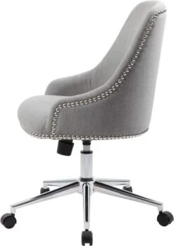 Boss Carnegie Desk Chair - Grey [B516C-GY] -Office Chairs Unlimited Shop boss carnegie desk chair grey b516c gy 31678365859991
