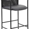 Boss Contemporary Mesh Counter Stool, Black [B16909-CS] -Office Chairs Unlimited Shop boss contemporary mesh counter stool black b16909 cs 29332227850391