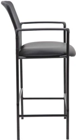 Boss Contemporary Mesh Counter Stool, Black [B16909-CS] -Office Chairs Unlimited Shop boss contemporary mesh counter stool black b16909 cs 31685480513687