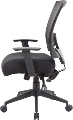 Boss Contract Mesh Back Task Chair [B6716-BK] -Office Chairs Unlimited Shop boss contract mesh back task chair b6716 bk 31689816375447