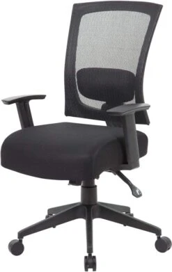 Boss Contract Mesh Back Task Chair [B6716-BK] -Office Chairs Unlimited Shop boss contract mesh back task chair b6716 bk 31689847767191