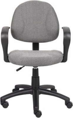 Boss Deluxe Posture Chair With Loop Arms [B317-BE] -Office Chairs Unlimited Shop boss deluxe posture chair with loop arms b317 be 29322837524631