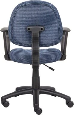 Boss Deluxe Posture Chair With Loop Arms [B317-BE] -Office Chairs Unlimited Shop boss deluxe posture chair with loop arms b317 be 29330353815703