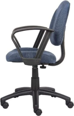 Boss Deluxe Posture Chair With Loop Arms [B317-BE] -Office Chairs Unlimited Shop boss deluxe posture chair with loop arms b317 be 29360939663511