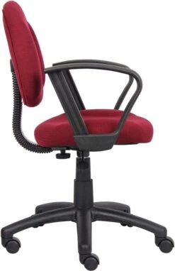 Boss Deluxe Posture Chair With Loop Arms [B317-BE] -Office Chairs Unlimited Shop boss deluxe posture chair with loop arms b317 be 29381236228247