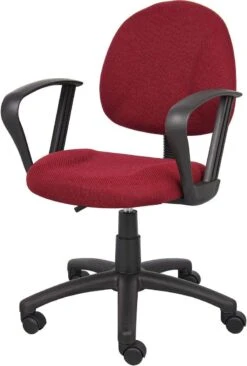 Boss Deluxe Posture Chair With Loop Arms [B317-BE] -Office Chairs Unlimited Shop boss deluxe posture chair with loop arms b317 be 31672288968855