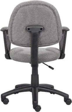 Boss Deluxe Posture Chair With Loop Arms [B317-BE] -Office Chairs Unlimited Shop boss deluxe posture chair with loop arms b317 be 31672332124311