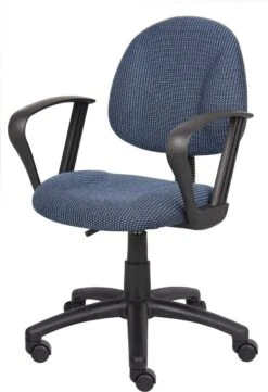 Boss Deluxe Posture Chair With Loop Arms [B317-BE] -Office Chairs Unlimited Shop boss deluxe posture chair with loop arms b317 be 31683251536023