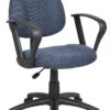 Boss Deluxe Posture Chair With Loop Arms [B317-BE] -Office Chairs Unlimited Shop boss deluxe posture chair with loop arms b317 be blue 31672984502423