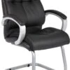 Boss Double Plush Executive Guest Chair - Black [B8779S-BK] -Office Chairs Unlimited Shop boss double plush executive guest chair black b8779s bk 15706491256972
