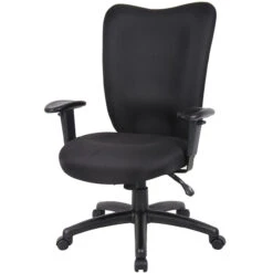 Boss Ergonomic Adjustable Office Chair [B2007-BK] -Office Chairs Unlimited Shop boss ergonomic adjustable office chair b2007 bk 15159078420620