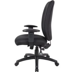 Boss Ergonomic Adjustable Office Chair [B2007-BK] -Office Chairs Unlimited Shop boss ergonomic adjustable office chair b2007 bk 15159078453388