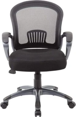 Boss Ergonomic Mesh Task Chair - Mid Back [B6256-BK] -Office Chairs Unlimited Shop boss ergonomic mesh task chair mid back b6256 bk 29322373955735