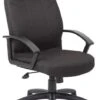Boss Executive Black Fabric Office Chair [B8801] -Office Chairs Unlimited Shop boss executive black fabric office chair b8801 13691000717452