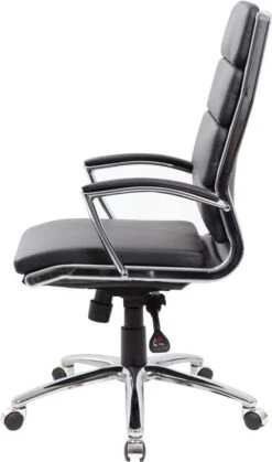 Boss Executive CaressoftPlus Chair With Metal Chrome Finish [B9471] -Office Chairs Unlimited Shop boss executive caressoftplus chair with metal chrome finish b9471 bk 31677663084695