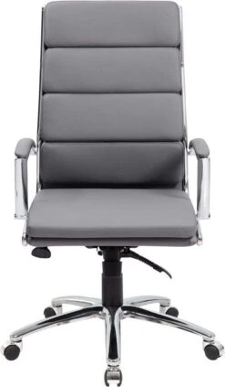 Boss Executive CaressoftPlus Chair With Metal Chrome Finish [B9471] -Office Chairs Unlimited Shop boss executive caressoftplus chair with metal chrome finish b9471 bk 31677785800855