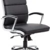 Boss Executive CaressoftPlus Chair With Metal Chrome Finish [B9471] -Office Chairs Unlimited Shop boss executive caressoftplus chair with metal chrome finish b9471 bk caresoft plus black 29376884441239