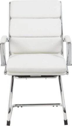 Boss Executive CaressoftPlus Guest Chair With Metal Chrome Finish [B9479-BK] -Office Chairs Unlimited Shop boss executive caressoftplus guest chair with metal chrome finish b9479 bk 29321943384215