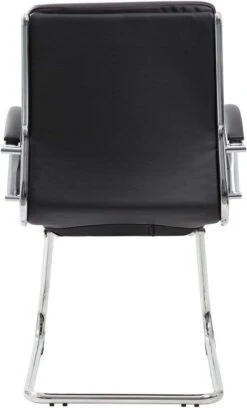 Boss Executive CaressoftPlus Guest Chair With Metal Chrome Finish [B9479-BK] -Office Chairs Unlimited Shop boss executive caressoftplus guest chair with metal chrome finish b9479 bk 31689903014039
