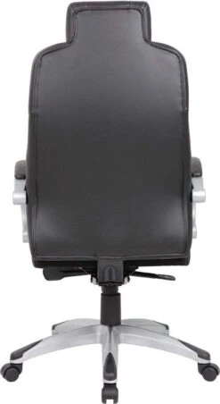 Boss Executive Hinged Arm Chair Black [B8871-BK] -Office Chairs Unlimited Shop boss executive hinged arm chair black b8871 bk 29378531950743
