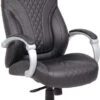 Boss Executive Hinged Arm Chair Black [B8871-BK]