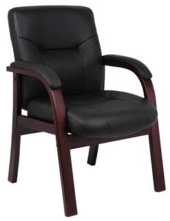 Boss Executive Leather Guest Chair [B8909]