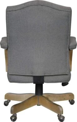 Boss Executive Mid Back Medium Grey Linen Chair [B906DW-MG] -Office Chairs Unlimited Shop boss executive mid back medium grey linen chair b906dw mg 15706522747020