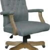 Boss Executive Mid Back Medium Grey Linen Chair [B906DW-MG] -Office Chairs Unlimited Shop boss executive mid back medium grey linen chair b906dw mg 29378823651479