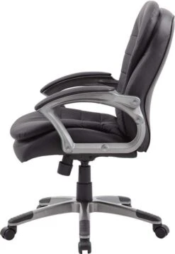 Boss Executive Mid Back Pillow Top Chair [B9336] -Office Chairs Unlimited Shop boss executive mid back pillow top chair b9336 29378919825559
