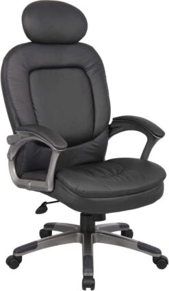 Boss Executive Pillow Top Chair With Headrest [B7101]
