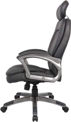 Boss Executive Pillow Top Chair With Headrest [B7101] -Office Chairs Unlimited Shop boss executive pillow top chair with headrest b7101 15706528186508